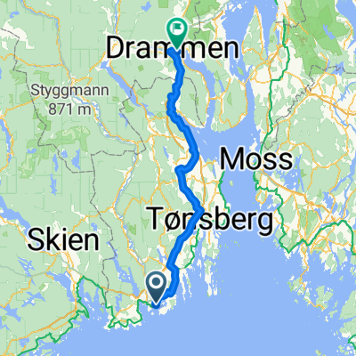 Bjønnesskogen til Brakerøya