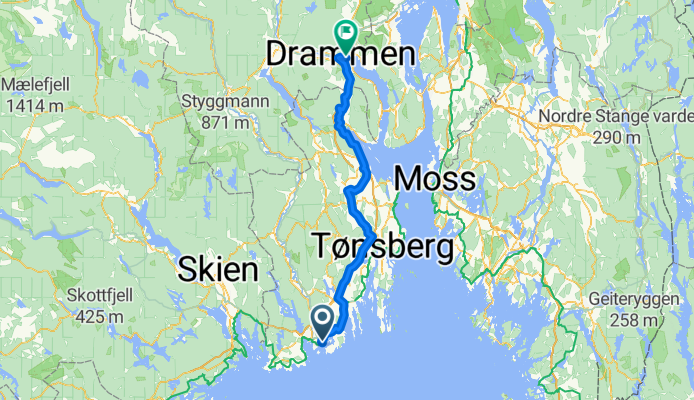 Bjønnesskogen til Brakerøya