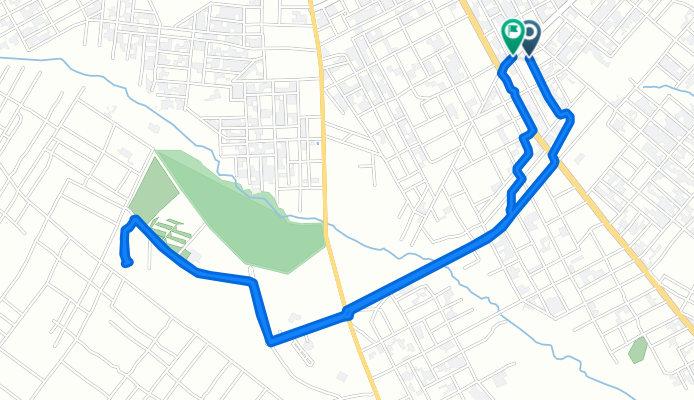 Parcours détendu sport
