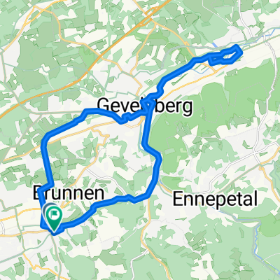 Schwelmer Tunnel – Bahntrasse Schwelm–Gevelsberg Runde von Schwelm