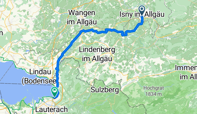 Isny bis Bregenz