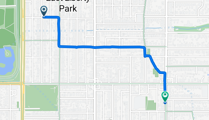 S Lake St, Salt Lake City to E Harrison Ave, Salt Lake City