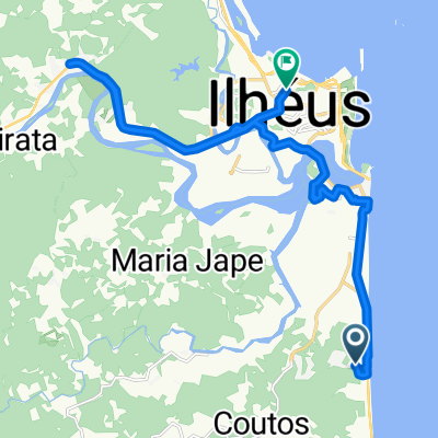 Rota para Avenida Uberlândia