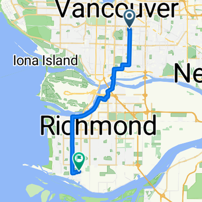 John St, Vancouver to Kittiwake Dr, Richmond
