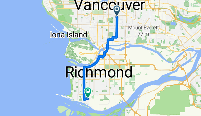 John St, Vancouver to Kittiwake Dr, Richmond