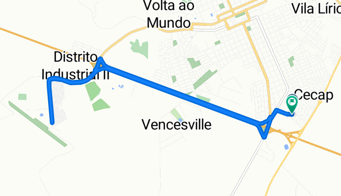 De Avenida Brasília a Avenida Brasília
