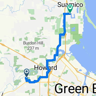 E Eagle Terr, Green Bay to Lakeview Dr, Suamico