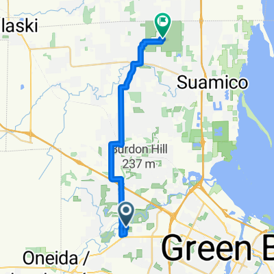 E Eagle Terr, Green Bay to Suamico