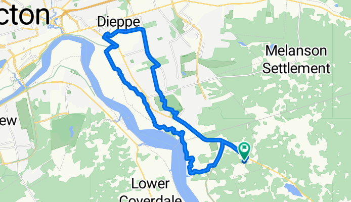 Raphael St, Dieppe to Raphael St, Dieppe