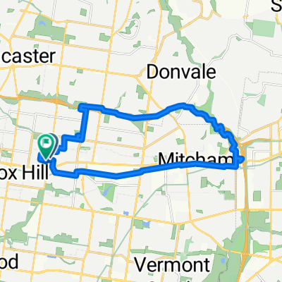 Middleborough Rd, Blackburn to Middleborough Rd, Blackburn