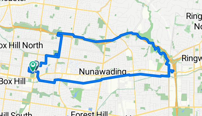 Middleborough Rd, Blackburn to Middleborough Rd, Blackburn