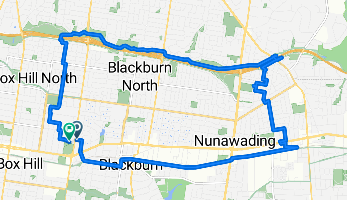 Middleborough Rd, Blackburn to Middleborough Rd, Blackburn