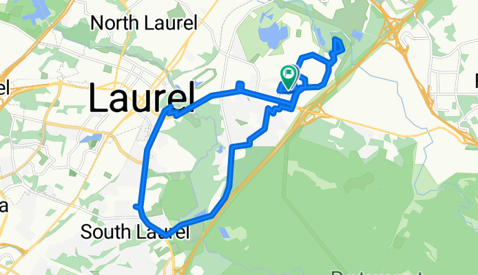 Marcey Creek Rd, Laurel to Jacks Reef Rd, Laurel