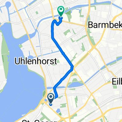 Schweimlerstraße, Hamburg nach Osterbekstraße, Hamburg