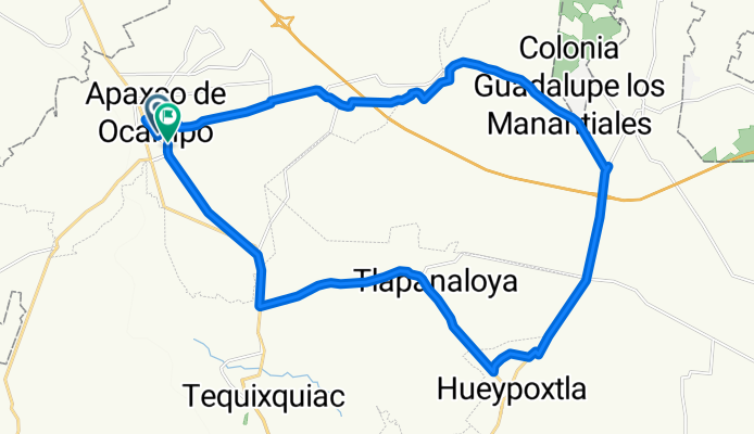 Calle Allende, Apaxco de Ocampo a Calle Allende, Apaxco de Ocampo