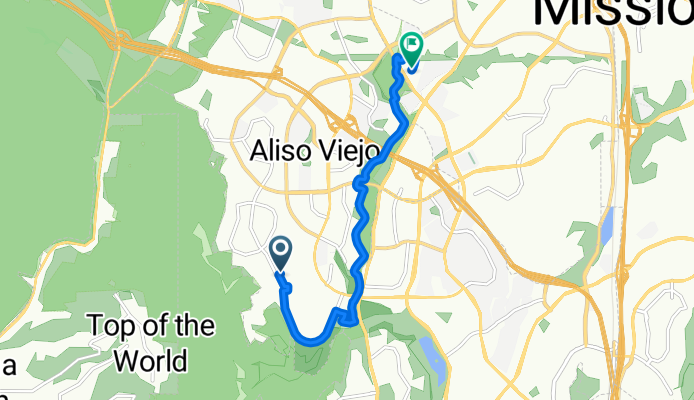 Sunbury Dr, Aliso Viejo to Moulton Pkwy, Laguna Hills