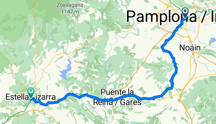 Pamplona - Puente La Reina – Gares