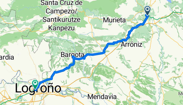 Puente La Reina – Gares - Los Arcos