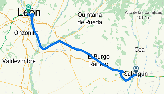 Sahagún - Vega de Infanzones