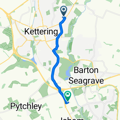 Summer Crescent, Kettering to Pytchley, Kettering