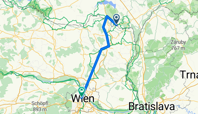 Valtice - Vienna