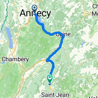 Annecy - Saint-Rémy-de-Maurienne