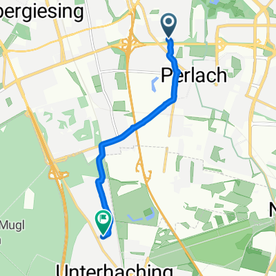 Adam-Berg-Straße, München nach Münchner Straße, Unterhaching