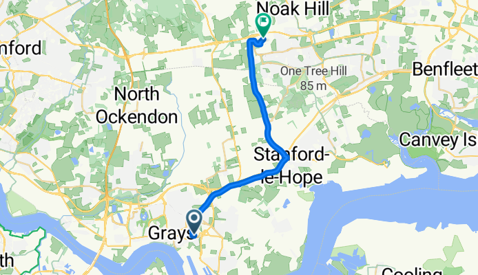 Rookery View to Unnamed Road