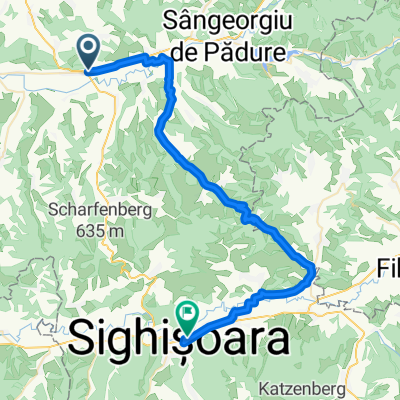 From Bălăușeri to Sighisoara
