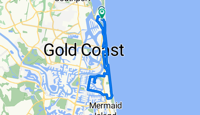 Main Beach Parade to Main Beach Parade