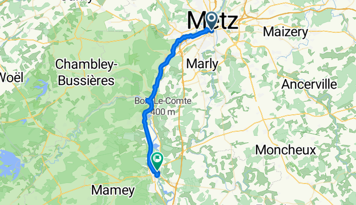 Von Metz bis Pont-à-Mousson
