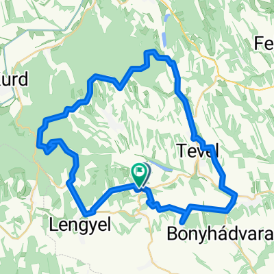 Route in Závod