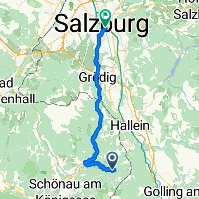 Leichte Fahrt