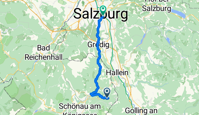 Leichte Fahrt