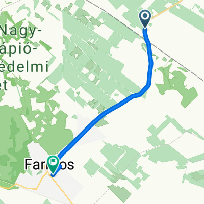 Portelek tanya, Jászberény - Szelei út, Farmos