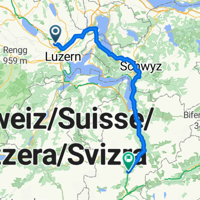 Tag 2: Rothenburg - Andermatt