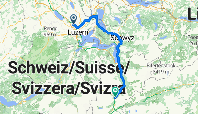 Tag 2: Rothenburg - Andermatt