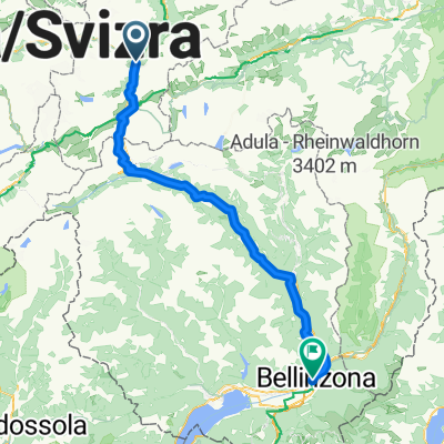 Tag 3: Andermatt - Bellinzona