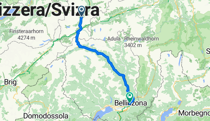 Tag 3: Andermatt - Bellinzona