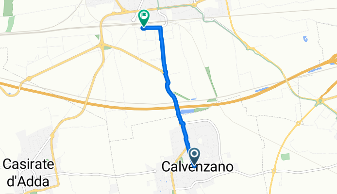 Da Via A. Locatelli a Piazzle Giuseppe Verdi