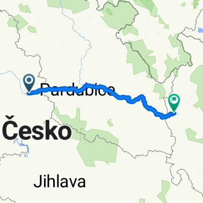 From Tři Dvory to Zábřeh