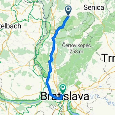 From Šaštín-Stráže to Bratislava