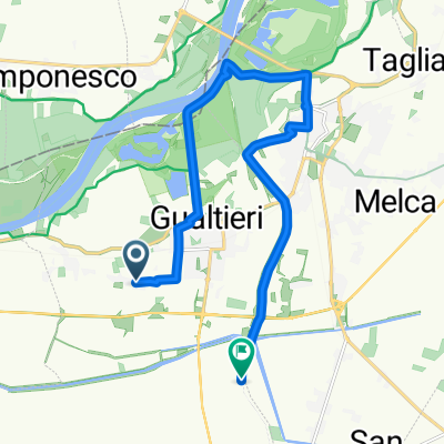 From Gualtieri to Guastalla