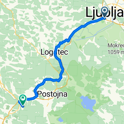 From Ljubljana to Senožeče