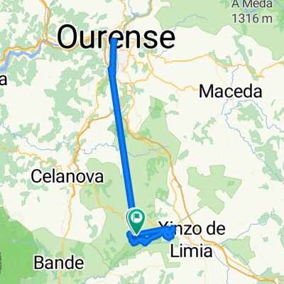 De Sainza de Arriba a Lugar Santabaia