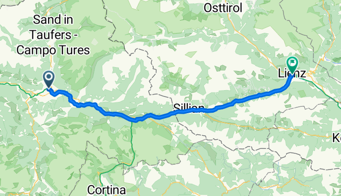 Von Bruneck bis Lienz
