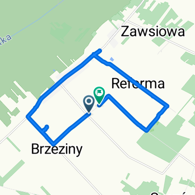 Przegaliny Duże, Komarówka Podlaska do Przegaliny Duże, Komarówka Podlaska