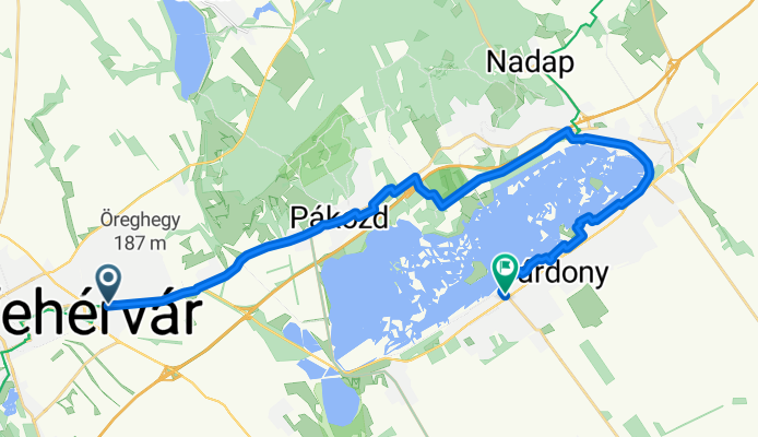 Dolovai sor, Székesfehérvár - Balatoni út, Gárdony