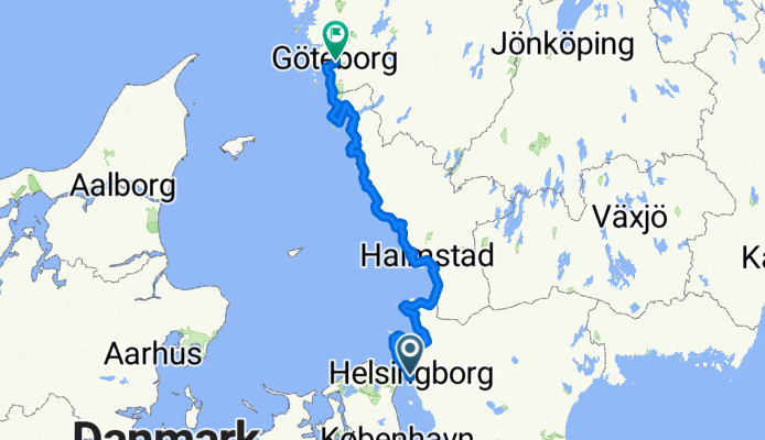 Kungsgatan to Sten Sturegatan 1E