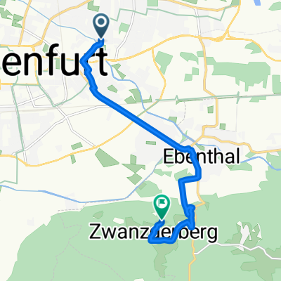 Route to Predigtstuhl